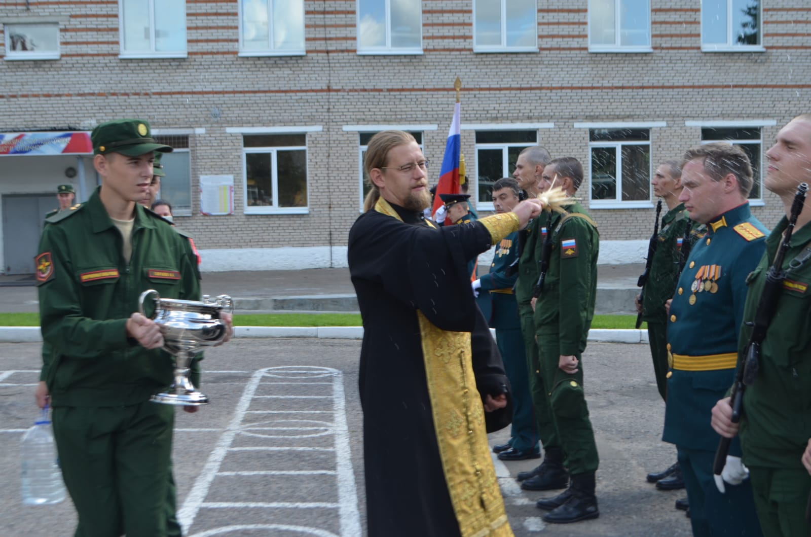 присяга в комендантском полку